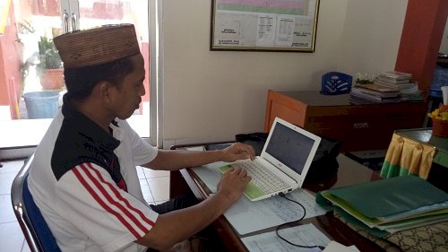 Sejumlah Guru di MTsN 1 Kota mulai Sibuk dengan ARD