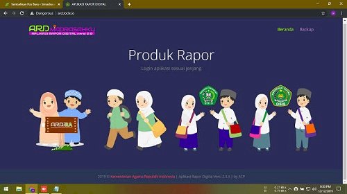 Selain Absensi Online, MTsN 1 Kota Terapkan ARD Online dan E-Learning