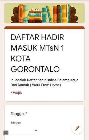 MTsN 1 Kota Terapkan Absen Online bagi Seluruh Pendidik dan Tenaga Pendidik