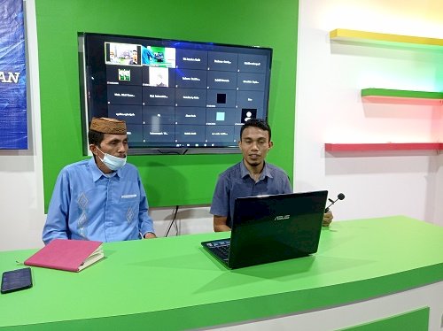 Usai Rapat Panitia Lakukan Sosialisasi Dengan Siswa lewat Virtual