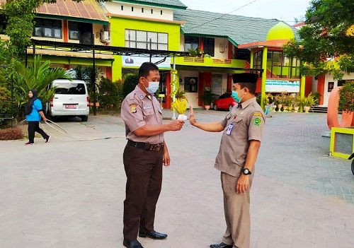 Tak Hanya Kaur TU, Kepala MTsN 1 Kota Juga Meminta Satpam Harus Tegakkan Protokol Kesehatan