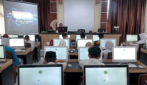 MTsN 1 Kota Lakukan TPA Kepada Calon Peserta Didik Baru Yang Lolos Lewat Jalur Tes