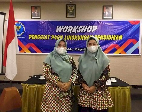 Duo Srikandi MTsN 1 Kota Jadi Penggiat P4GN
