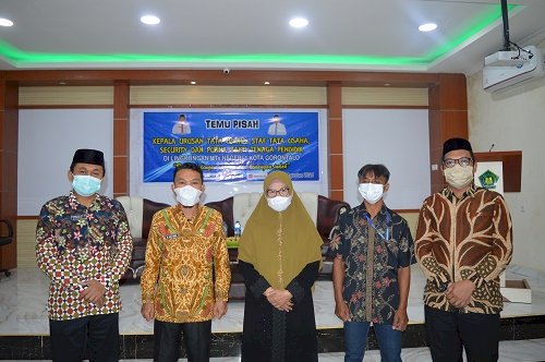 Civitas Akademik MTsN 1 Kota Gelar Pisah Sambut