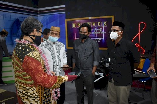 Kasubdit Bina GTK MI/MTs Ditjen Pendis Kemenag RI Tinjau Fasilitas di MTsN 1 Kota