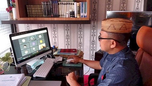 Gelar Evaluasi dan Supervisi, Karjianto Harap Guru Lebih Kreatif Lagi Dalam Pembelajaran Daring