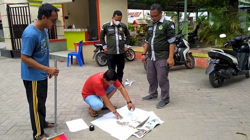 MTsN 1 Kota Buat Rekayasa Jaga Jarak Saat Masuk Madrasah