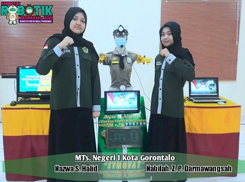 Ini Ungkapan Dua Siswa MTsN 1 Kota Peraih Juara MRC 2021