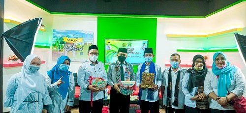 Studio MTsN 1 GOTV Kota Kedatangan Tamu dari MTs se-Kabupaten Bolmut