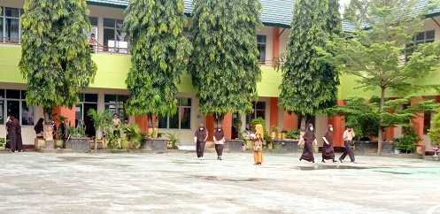 Pasca Libur Ramadhan, Siswa MTsN 1 Kota Kembali Melakukan PBM Seperti Biasa