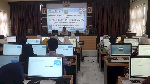 MTsN 1 Kota Gorontalo Jadi tempat Pelaksanaan USKA 2023